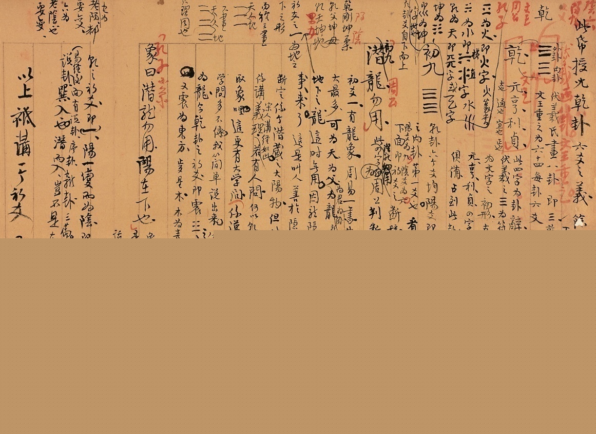 20世紀(jì)60年代高二適草書《易經(jīng)講稿》紙本立軸